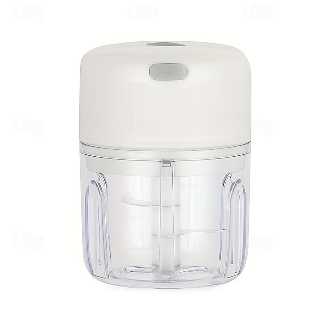  USB oplaadbare 100 ml / 250 ml mini elektrische knoflookpers hakmolen en vleesmolen hakken en malen moeiteloos knoflook en vlees