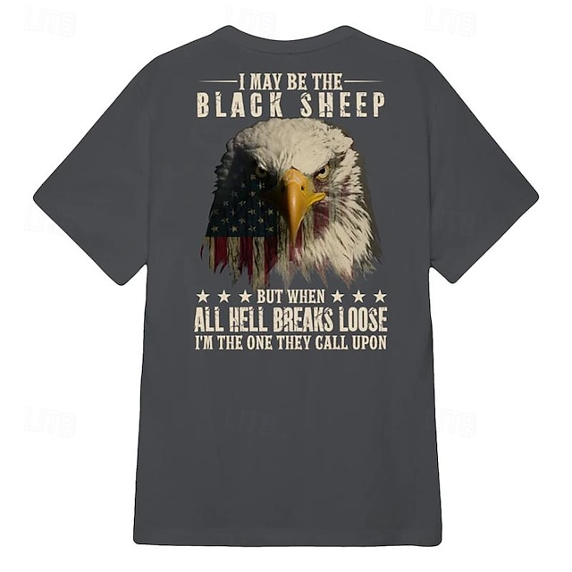  Patriotické trička pro muže D.O.G.E tričko krátký rukáv tričko 3D tisk crew neck tričko módní každodenní ulice každodenní černé modré zelené léto jaro oblečení S M L XL XXL XXXL