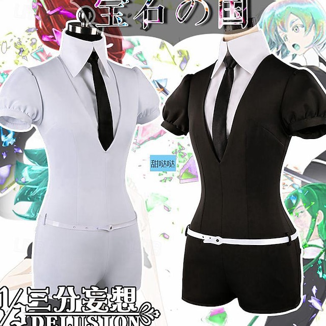  Inspired by Land of the Lustrous Cosplay Anime Cosplay Costumes Japanese Halloween Cosplay Suits Short Sleeve Costume For Women's