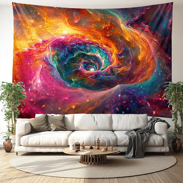 Картина галактика висит гобелен стены искусства большой гобелен фреска декор фотография фон одеяло занавеска дома спальня гостиная украшения
