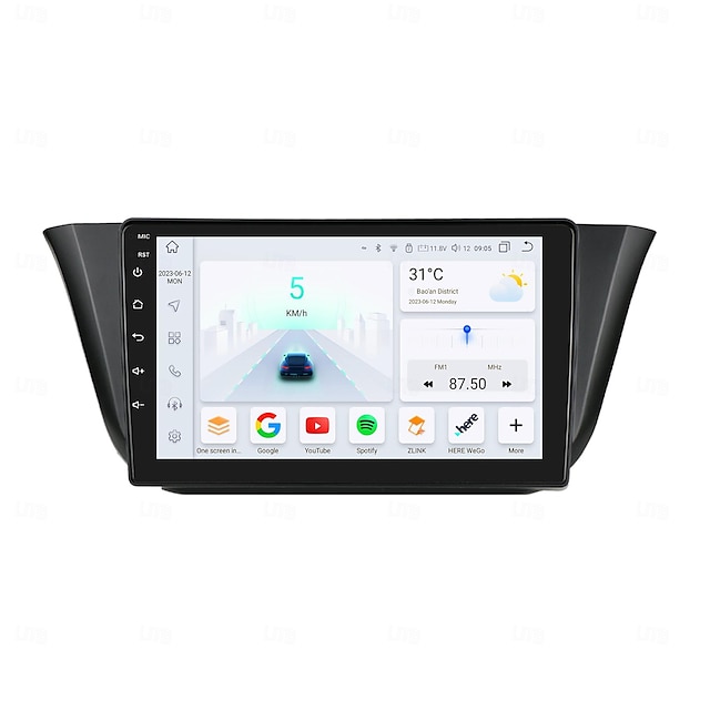  android 12 auto autorádio video multimediální přehrávač pro iveco daily 2013-2021 navigace gps
