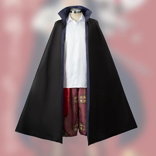  Inspired by One Piece Shanks Anime Cosplay Costumes Japanese Halloween Cosplay Suits Long Sleeve Costume For Men's