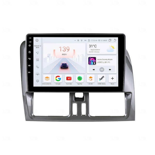  android 12 bilradio multimedie videoafspiller gps navigation til volvo xc60 2014-2017