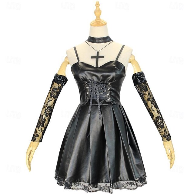  Inspired by Cosplay Amane Misa MisaMisa Anime Cosplay Costumes Japanese Carnival Cosplay Suits Sleeveless Costume For Women's