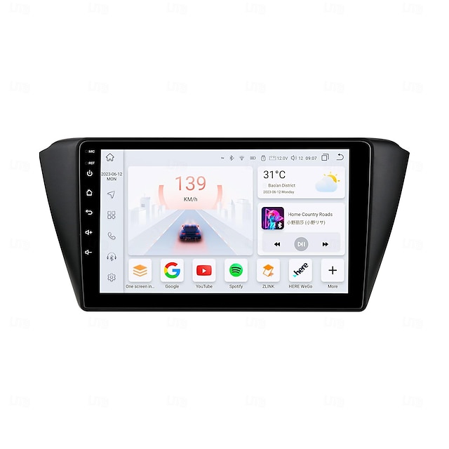  Radio samochodowe multimedialne wideo gps dla skoda fabia 3 iii 2015-2019 android 12 odtwarzacz nawigacyjny