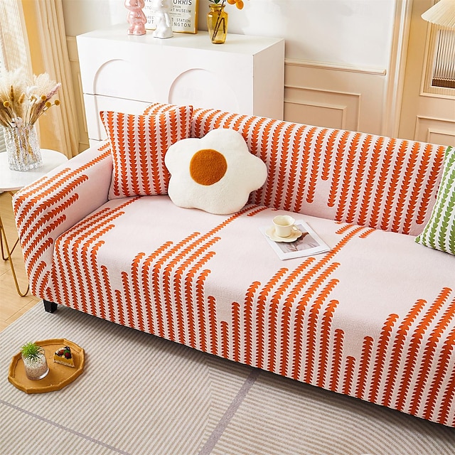  stretch bankhoes bank hoes zacht duurzaam bankhoes 1 stuk spandex jacquard fluweel wasbaar meubelbeschermer geschikt fauteuil zitting/loveseat/bank/xl bank
