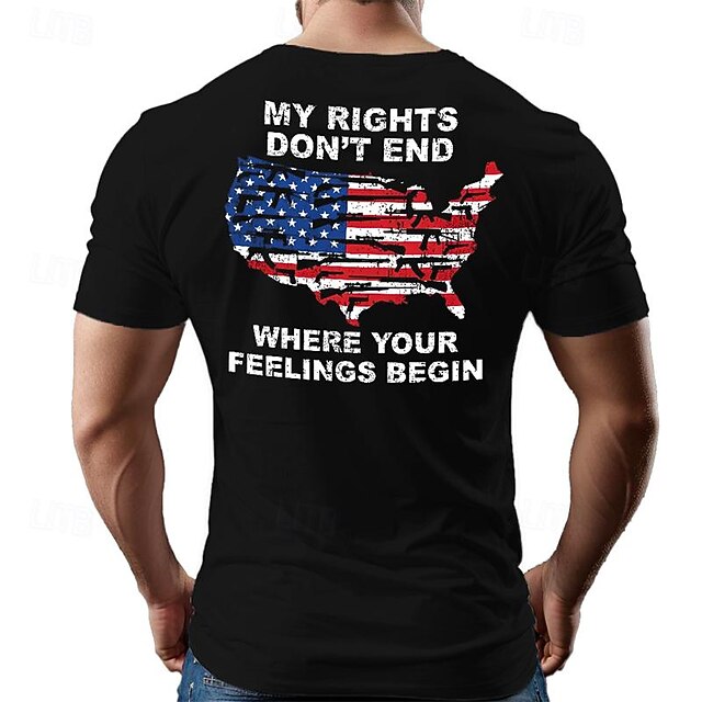 Patriotic T Shirts For Men Weapon T Shirt Tee Top Cotton Short Sleeve Graphic Shirt Black White Army Green Comfortable Tee Sports Outdoor Holiday Fashion Designer Clothing 11