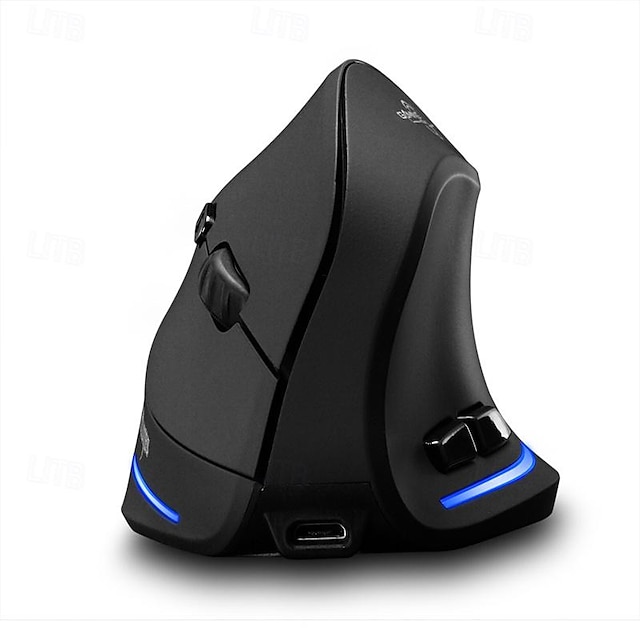 Zelotes f-35 mouse verticale ricaricabile wireless da 2,4 GHz 6 pulsanti Mouse da gioco ottico ergonomico regolabile da 2400 dpi