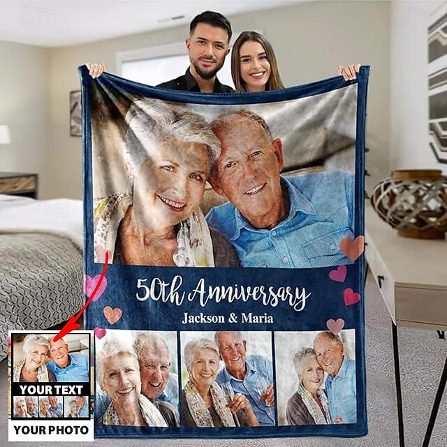  Cobertores personalizados com 1 fotos presentes personalizados para casais cobertor com imagem personalizada eu te amo presentes presente de aniversário para esposa marido namorada namorado animais de