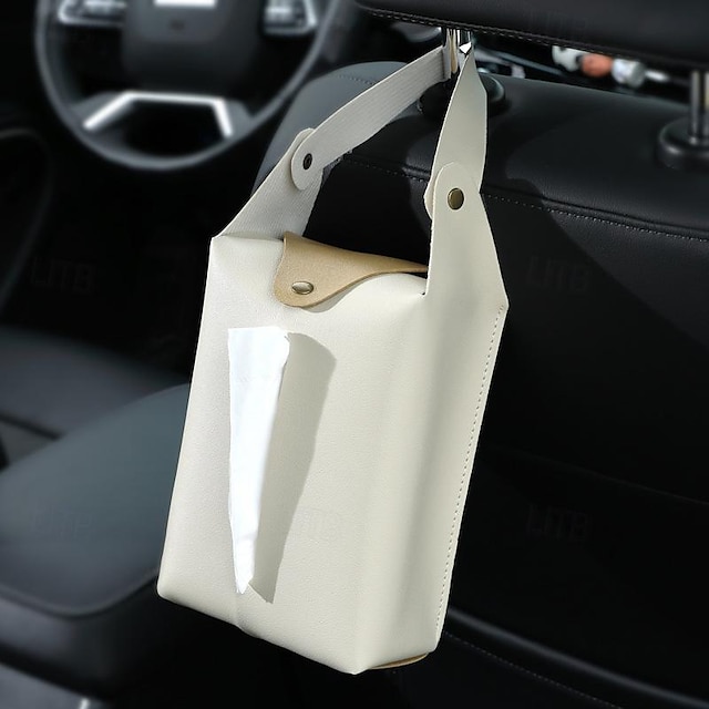  car pu δερμάτινο χαρτομάντιλο τσάντα χαρτομάντηλο ψεύτικο δέρμα χαρτομάντιλο αποθήκευσης φορτηγό τσάντα οικογενειακό ταξίδι διοργανωτής διακόσμηση αυτοκινήτου