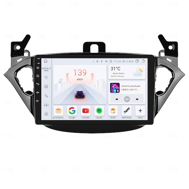  7862 android 12 radio de coche para opel adam 2013-2019 reproductor de vídeo multimedia navegación gps carplay