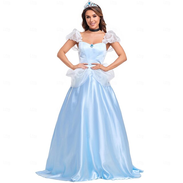 Cenerentola Fiaba Principessa Costume Cosplay Abiti Costume Cosplay Cosplay di film for Per