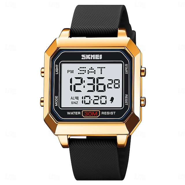  SKMEI Muži Digitální hodinky Módní Hodinky na běžné nošení Wristwatch Svítící Budík Odpočítávání Kalendář Silikon Hodinky