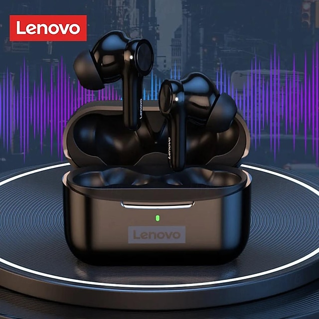  Lenovo LP70 TWS True draadloze hoofdtelefoon In het oor Bluetooth 5.2 Stereo ENC Onderdrukking van omgevingsgeluid Lange batterijduur voor Apple Samsung Huawei Xiaomi MI Yoga Dagelijks gebruik Reizen