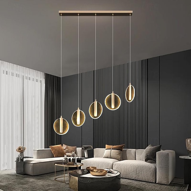  2-Light 4-Light 5-Light 16.5 cm Σχεδιασμός συμπλέγματος Ενιαίο σχέδιο Σχέδιο νησιών Κρεμαστά Φωτιστικά Ακρυλικό Ακρυλικό Ανοδιωμένο Γαλβανισμένο Βαμμένα τελειώματα Μοντέρνα Σκανδιναβικό στυλ 85-265 V