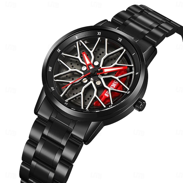  SKMEI Men Quartz Watch Creative Minimalist Fashion Business Waterproof Decoration Steel Watch