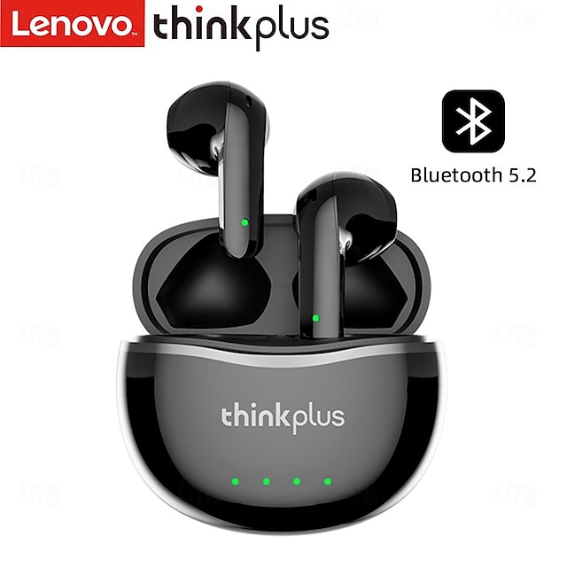  Lenovo X16 Trådløse øretelefoner TWS hovedtelefoner I øret Bluetooth 5.2 Stereoanlæg ENC Annullering af miljøstøj Lang batterilevetid til Apple Samsung Huawei Xiaomi MI Rejse Udendørs Løbe