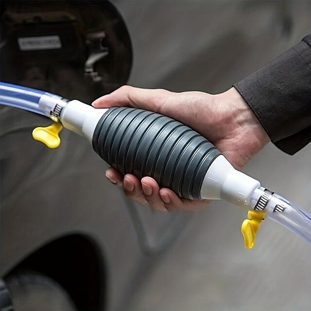  manuaalinen polttoainepumppu korkeavirtaus auto moottoripyörä käsi sifoni vesi kalasäiliö öljy bensiini bensiini diesel nesteen siirtotyökalut yleiskäyttöiset