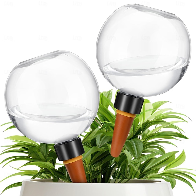  Globes d'arrosage automatiques pour plantes de 17 oz, arrosage automatique en plastique, ampoules d'arrosage pour plantes d'intérieur, irrigation goutte à goutte, dispositifs d'arrosage avec contrôle