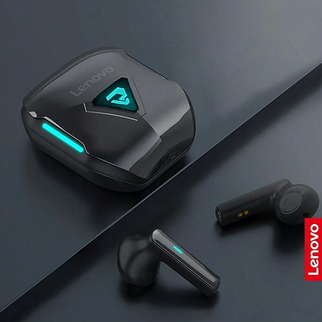  Lenovo TG132 Trådlösa hörlurar TWS-hörlurar I öra USB-typ C Bluetooth 5.3 Stereo Med laddningsbox IPX6 vattentät för Apple Samsung Huawei Xiaomi MI Zumba Yoga Kondition Mobiltelefon