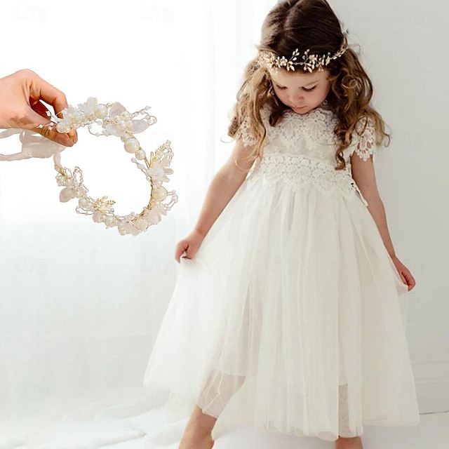  платье для девочек-цветочниц детское праздничное платье для девочек вечернее платье с цветочным принтом платье макси с рюшами и круглым вырезом с короткими рукавами элегантное платье 2-8 лет весеннее