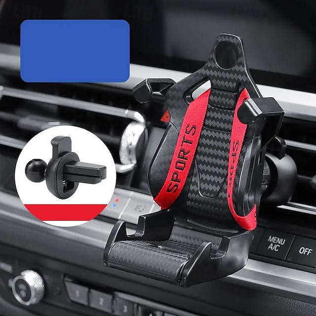  starfre racing sete design biltelefonholder montering stativ sugekopp smarttelefon mobil cellestøtte i bilbrakett