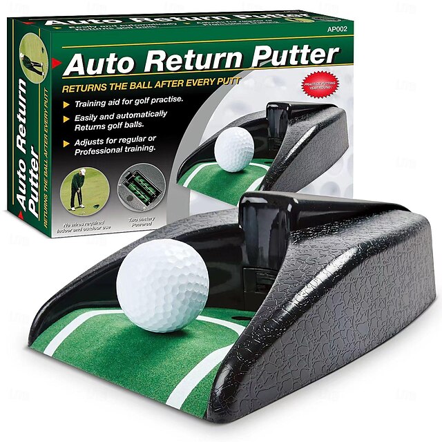  Urządzenie do zwracania piłek golfowych - automatyczne urządzenie do zwracania piłek golfowych, idealny sprzęt do ćwiczeń golfowych do regularnych sesji treningowych