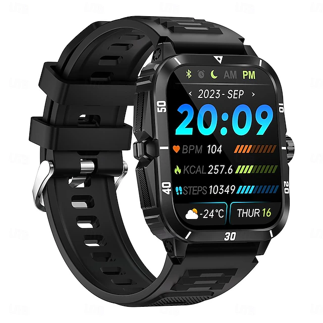 KT71 Smart Watch 1.96 inch Smartwatch Fitness Running Watch Bluetooth ...