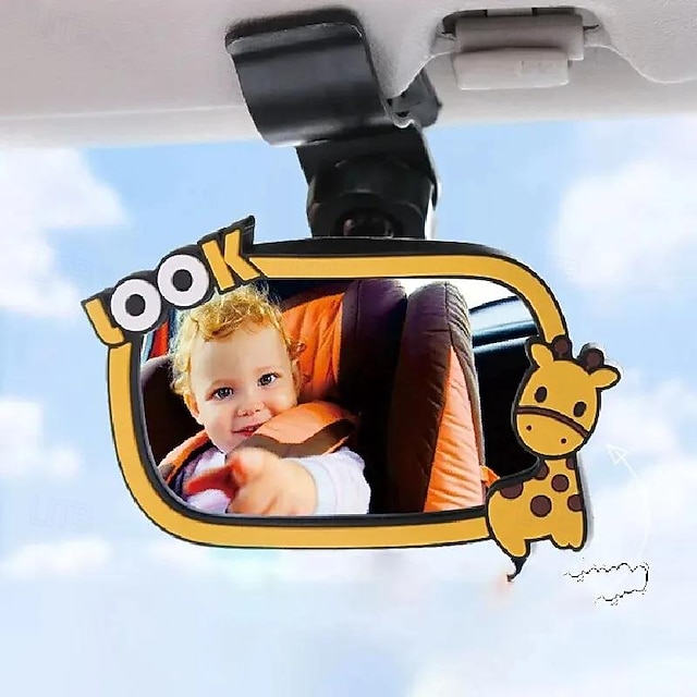  babyveiligheid autospiegel auto achterbank veiligheidsaanzicht naar achteren gerichte auto-interieur baby kindermonitor omgekeerde veiligheidszitjes spiegel