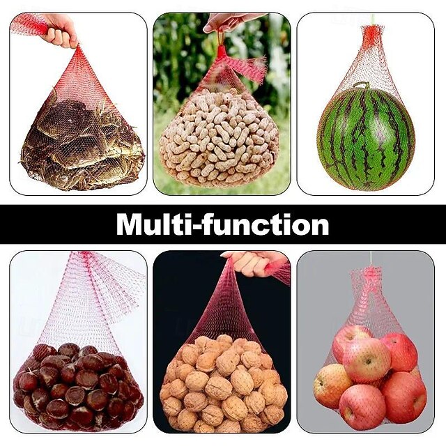 100pcs Melon Hammock Watermelon Nets Heavy Duty Watermelon Net for