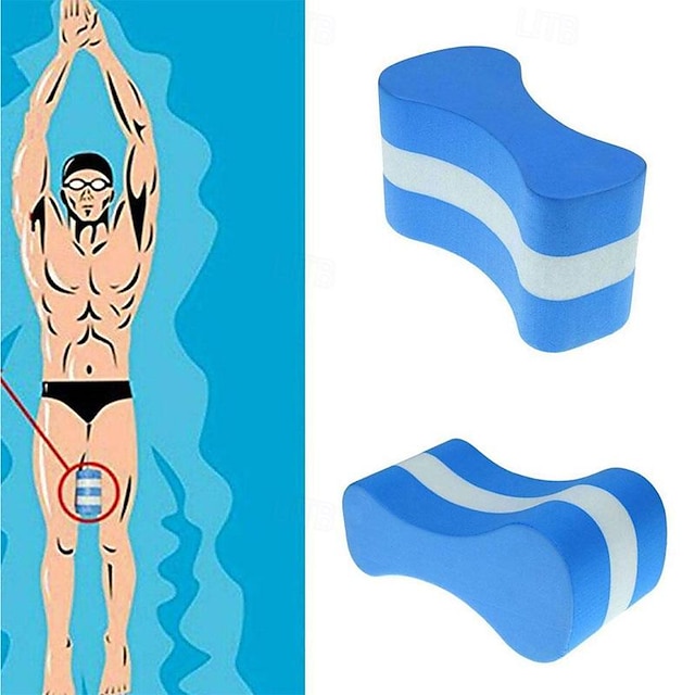  Mejore su entrenamiento de natación con la tabla de natación EVA: ayuda de flotación de piernas multifuncional para mejorar la técnica y la flotabilidad.