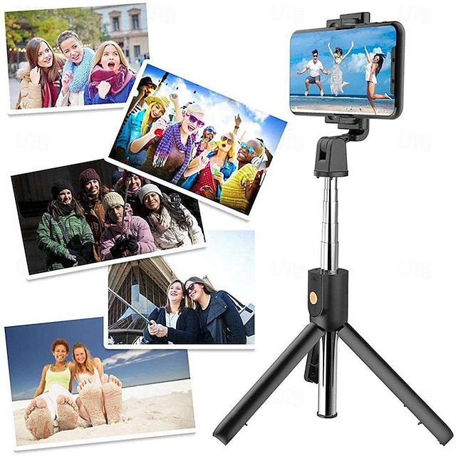 Selfie Stick Bluetooth Extendable Max Length 70 cm For Universal Android / iOS Universal
