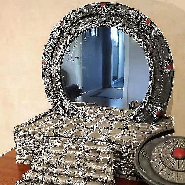  Adornos tlantis stargate para decoración de sala de estar, accesorios, espejo creativo, modo artesanal, dormitorio