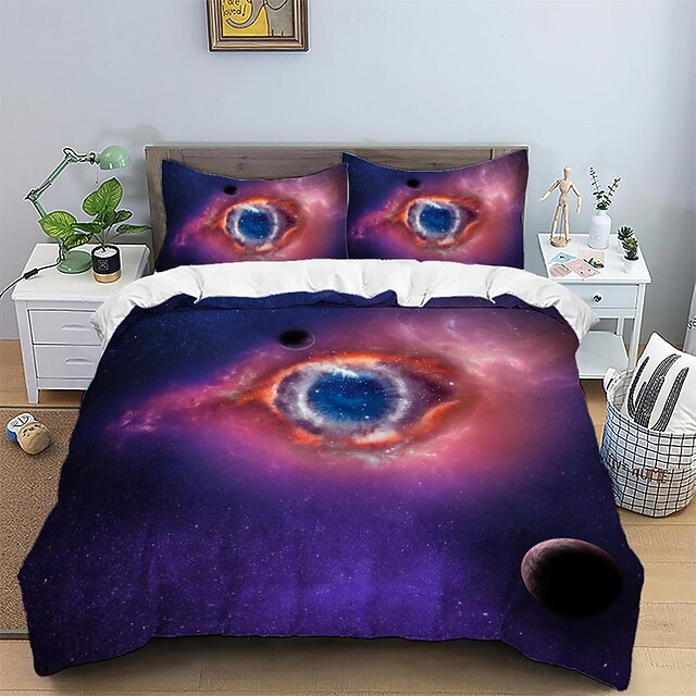  ciel étoilé motif animal lit double housse de couette lit simple ensemble de parterre de fleurs chaud ensemble 2 pièces ensemble 3 pièces ensemble en peluche courte légère et douce