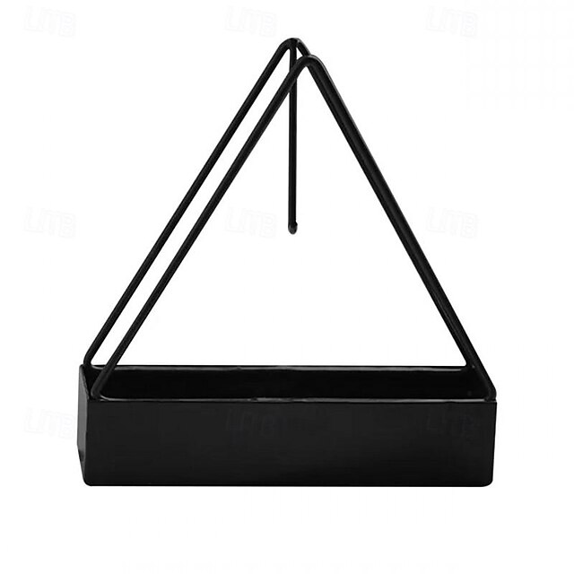  Iron Mosquito Coil Holder Incense Holders Coil Incense Burner Frame Repellent Incense Rack for Household Bedroom Patio Triangular Shape Mosquito Repellent Incense Rack Anti-scald Mosquito Coil Holder