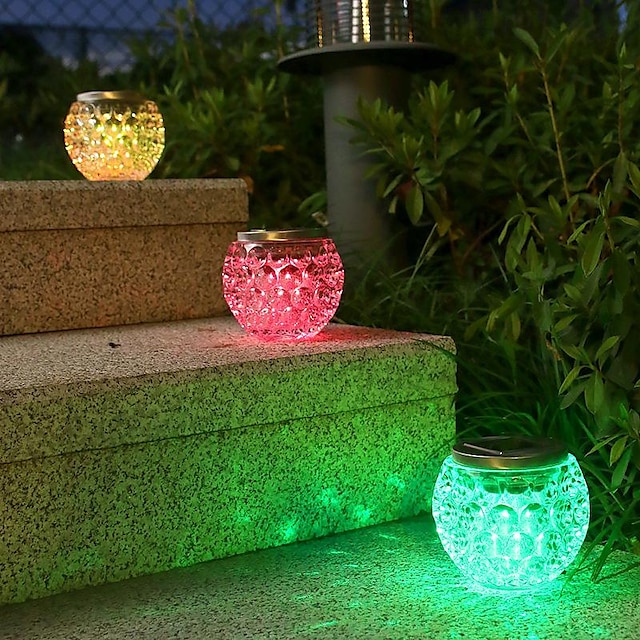  solar trädgård ljus innergård dekor stjärna önskar ljus utomhus vattentät balkong dekoration nattljus