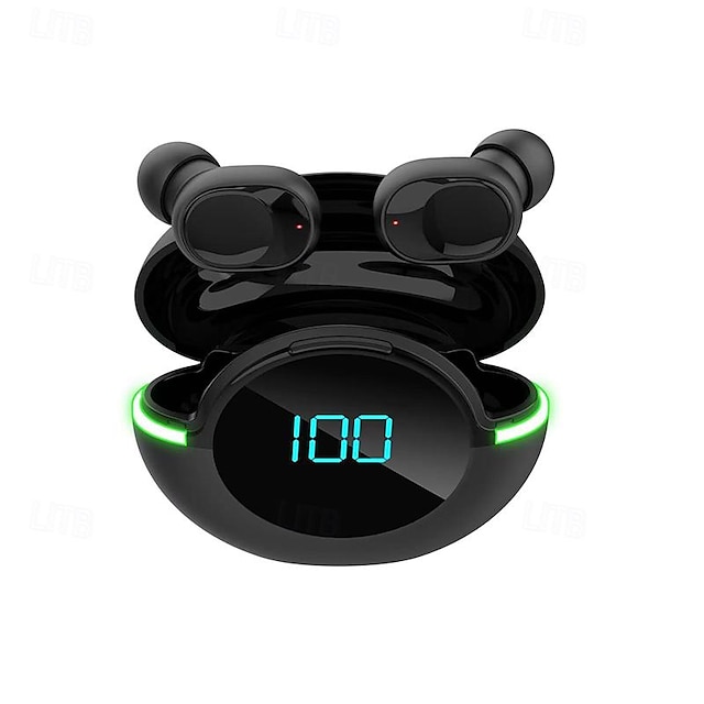 Y80 Wireless Bluetooth 5.1 High fidelity stereo digital display low latency sports music headphones