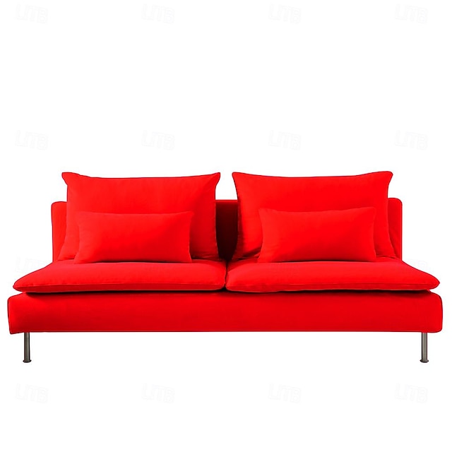  Copridivano per 3 posti in cotone al 100% di colore uniforme foderine in cotone trapuntato set da 8 pezzi per futon