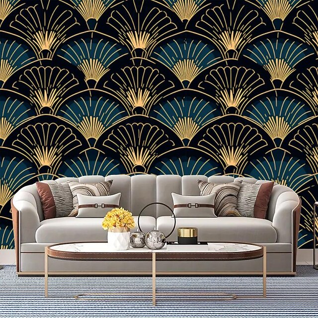 cool wallpapers art deco 3d behang muurschildering rol wandbekleding sticker verwijderbaar pvc/vinyl materiaal zelfklevend/kleefstof vereist muurdecor voor woonkamer keuken badkamer