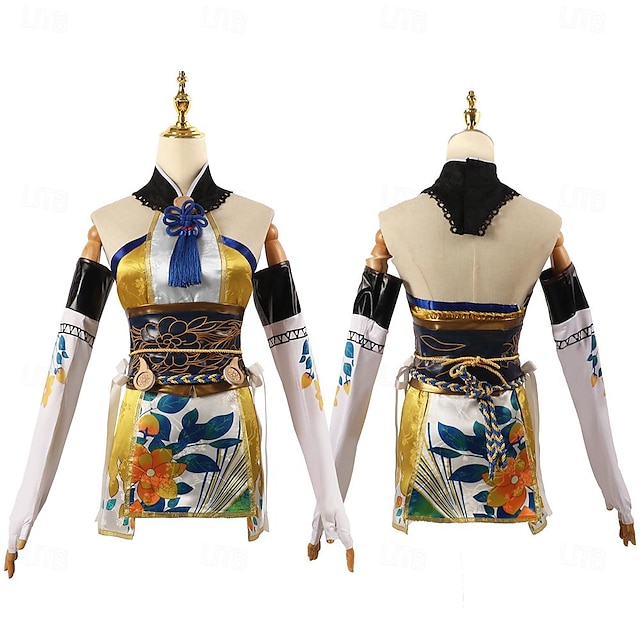  Inspired by Cosplay Miku Video Game Cosplay Costumes Cosplay Suits Fashion Dress Gloves Waist Accessory Costumes