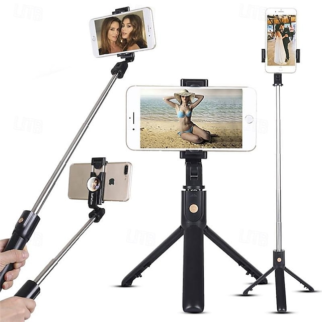  Selfiestang blåtann Uttrekkbar Maks lengde 70 cm Til Universell Android / iOS Universell