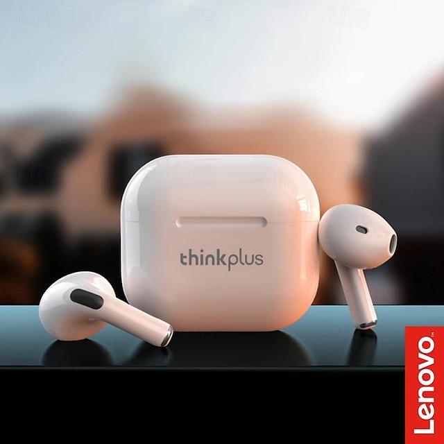  レノボ LP40 TWSトゥルーワイヤレスヘッドフォン 耳の中 Bluetooth 5.1 ステレオ 充電ボックス付き 自動ペアリング のために Apple Samsung Huawei Xiaomi MI 日常使用 旅行 屋外 携帯電話