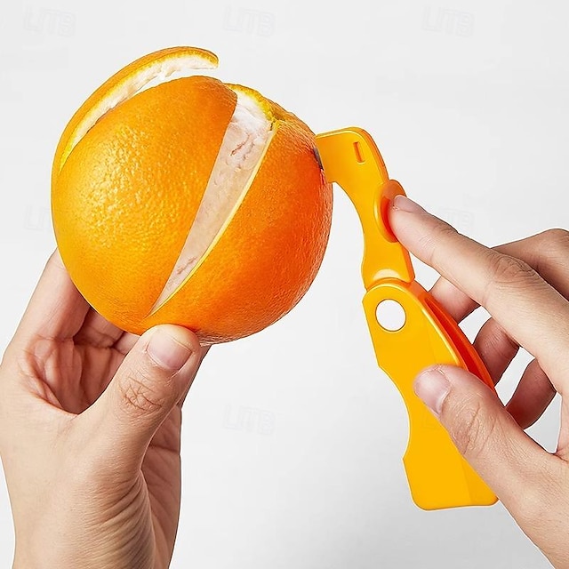  Éplucheur multi-fruits compact sans effort, épluchage sûr, sans électricité, avec poignée pliante, ce qui fait gagner du temps à votre cuisine