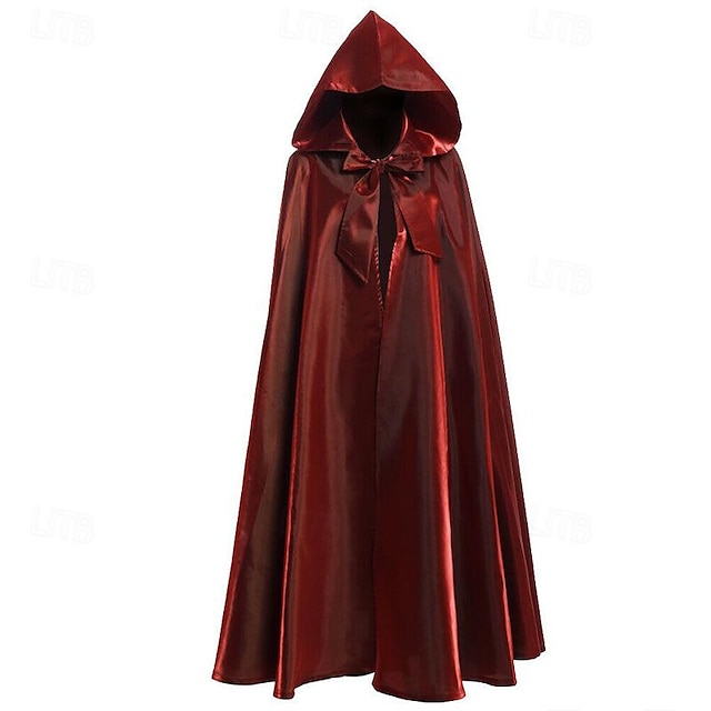  punk-& gotisch middeleeuws 18e eeuw 17e eeuw cape cosplay kostuum mantel heks pest dokter heren dames unisex halloween carnaval maskerade larp mantel middeleeuwse mantel