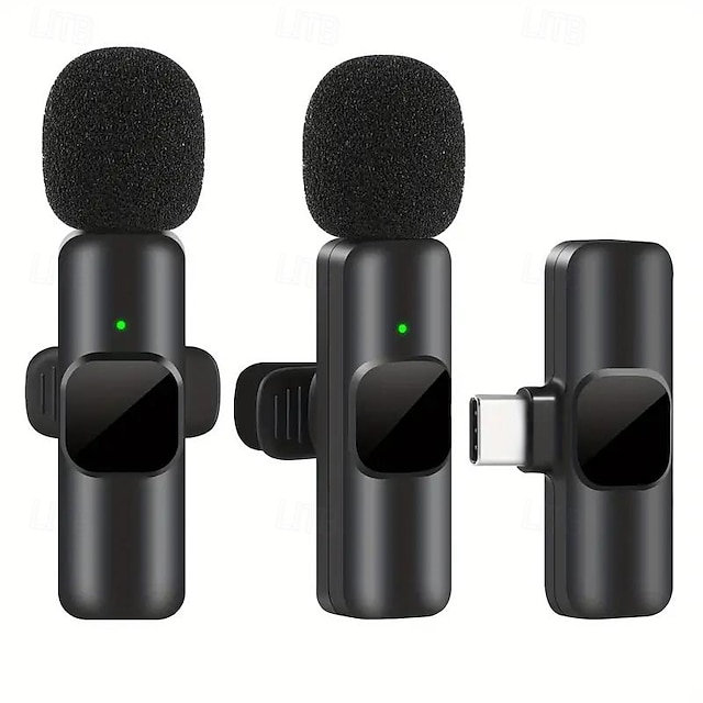  M20 Vezeték nélküli Microfon Hordozható Kompatibilitás Mobiltelefon