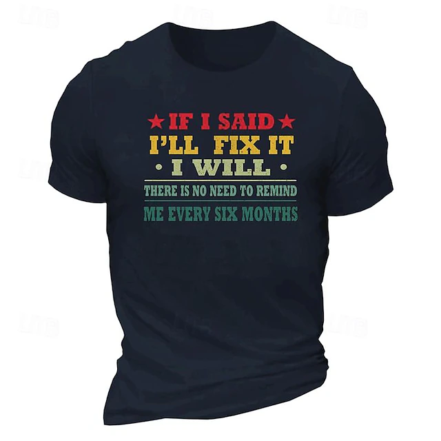 Men's Letter T Shirt Tee Top Cotton Short Sleeve Graphic Shirt Black Army Green Dark Blue Comfortable Tee Vacation Street Fashion Designer Clothing 10