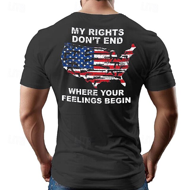  Magliette Patriottiche per Uomini Maglietta con Arma T shirt Top Cotone Maniche Corte Maglietta Grafica Nera Bianca Verde Militare Comoda T shirt Sport Outdoor Vacanza Moda Abbigliamento Designer