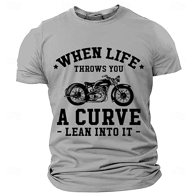 Men's Letter T Shirt Tee Top Cotton Short Sleeve Graphic Shirt Light Grey Army Green Light Blue Comfortable Tee Street Fashion Designer Clothing 6