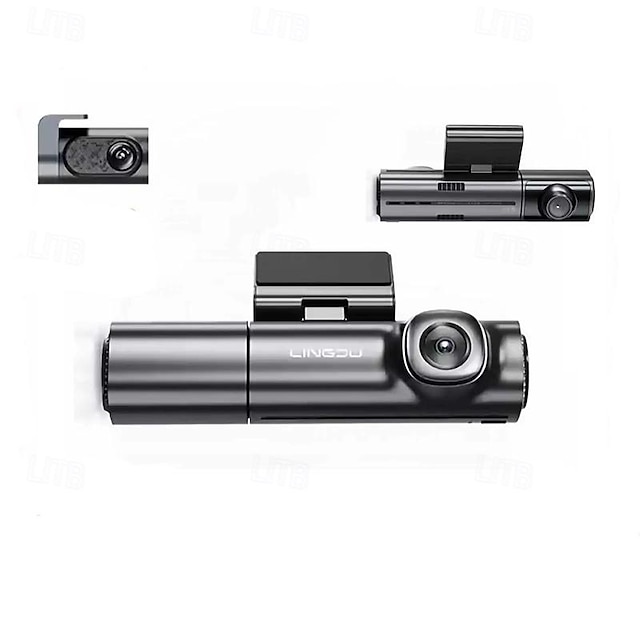  LD08 3 Kameras, 5K-Dashcam, Auto-DVR, eingebauter 128-GB-EMMC-Speicher mit WLAN-Dashcam und GPS-Kamera für Fahrzeugschleifenaufzeichnung