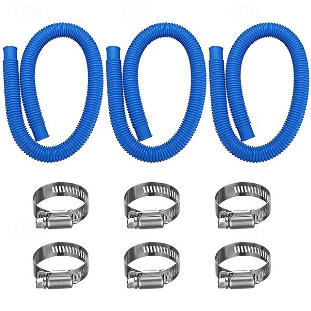 4x Ersatz-Sieb-Stopfen Für INTEX Pool Filterpumpen – Kompatibel Mit 530/1000 GPH Pumpen | Blau, Kunststoff